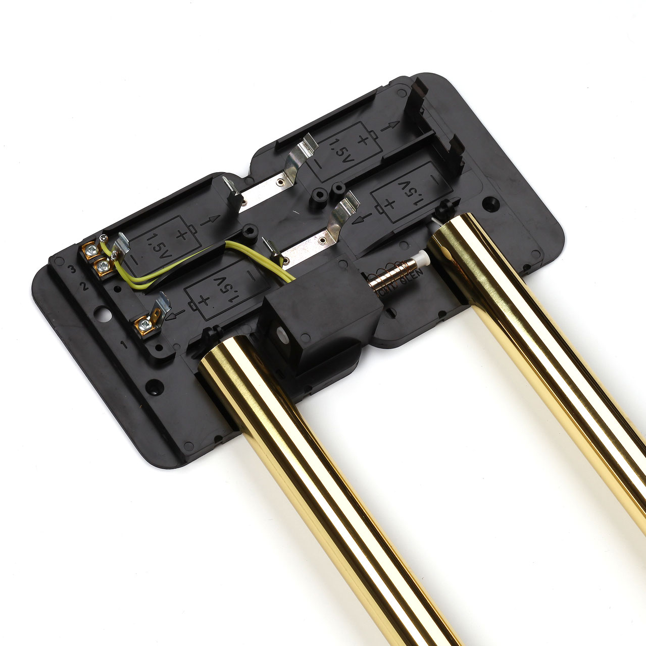 HEATSHAKING Türklingel Knopf Set - 4 Stück Vernickelte Kupfer Druckknöpfe Universalersatz