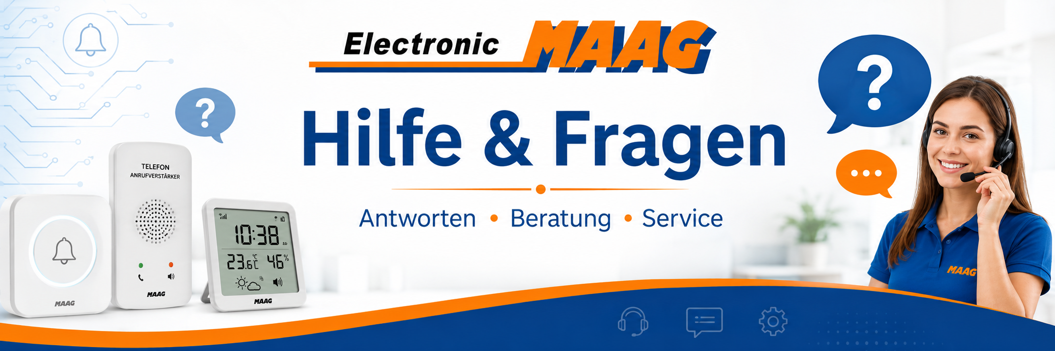 Hilfe und häufige Fragen zu Maag Electronic Produkten